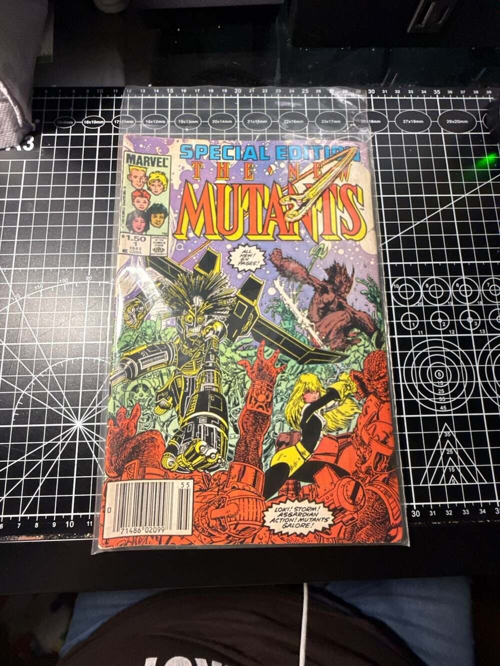 Marvel Special Edition The New Mutants 1 Comic Book 1985